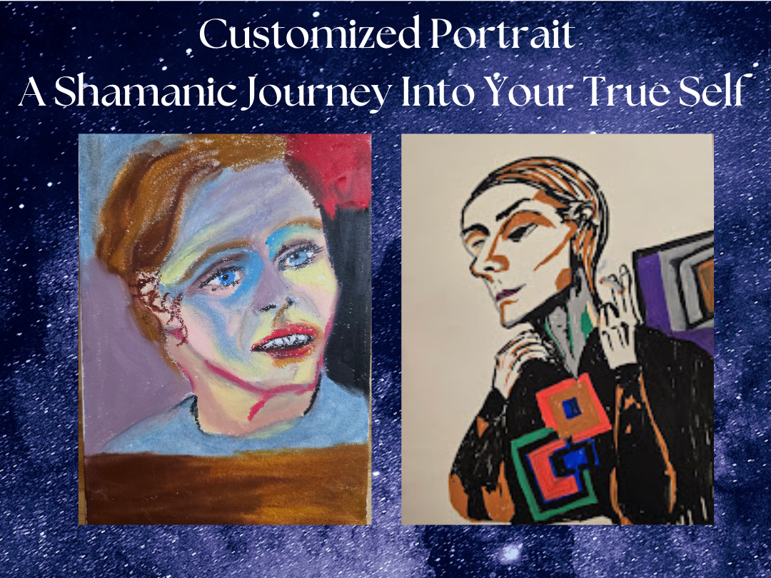 Customized Inner Self Portrait/A Shamanic Journey Into Your True Self