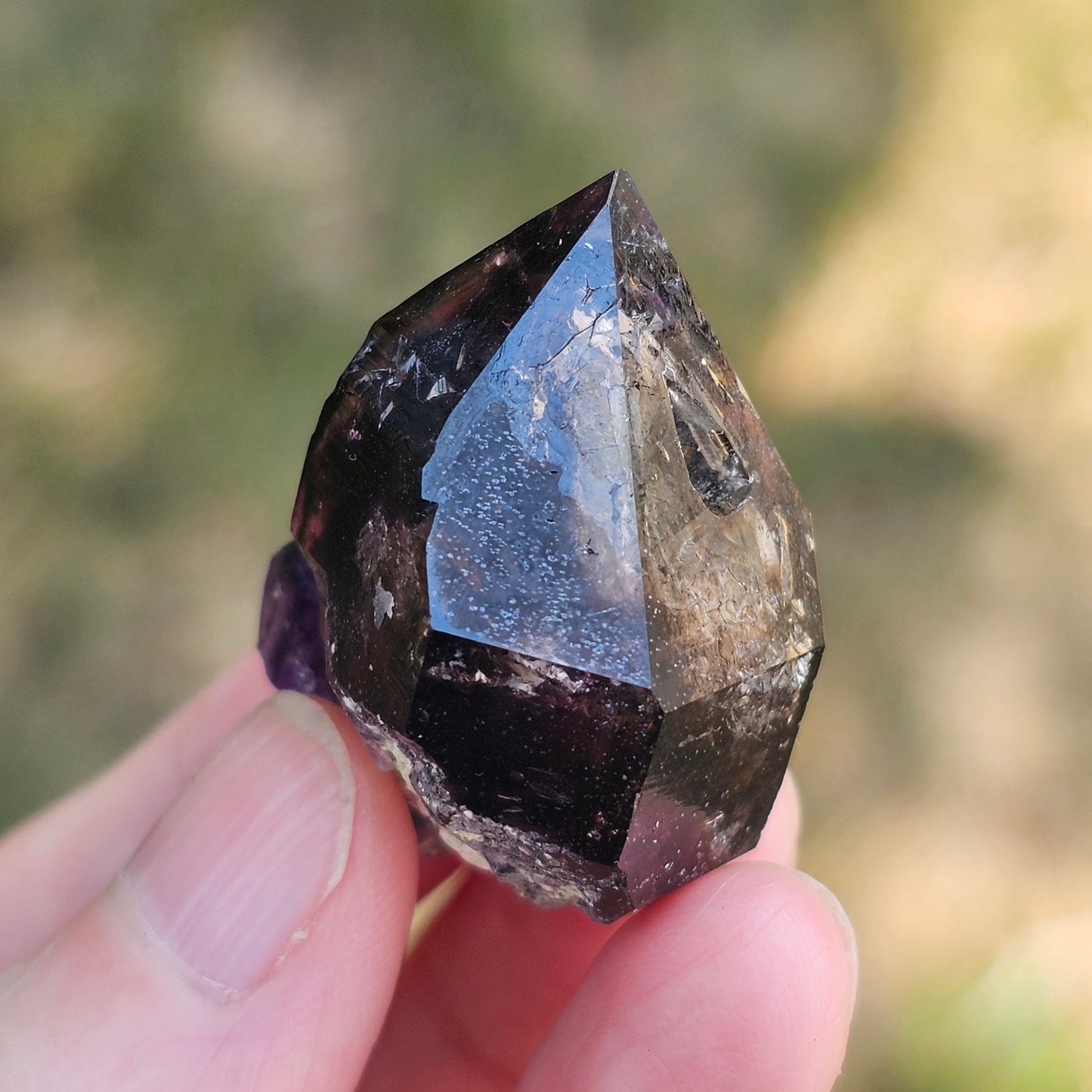 Brandberg Phantom Amethyst Namibia (18g) — Violet Flame Crystal