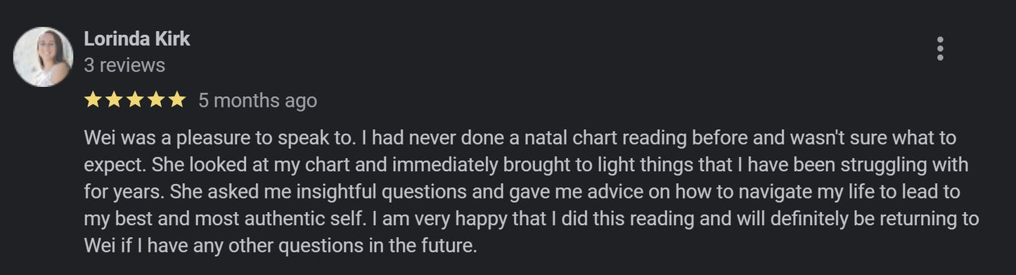 30-Minute Channeled Natal Chart Reading | Transit Follow-Up Session