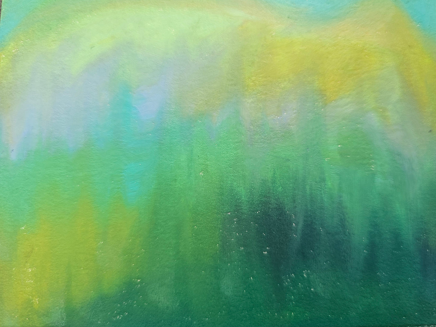 Original Expressionism Art - Mother Earth/Original Oil Pastel Abstract Healing Art