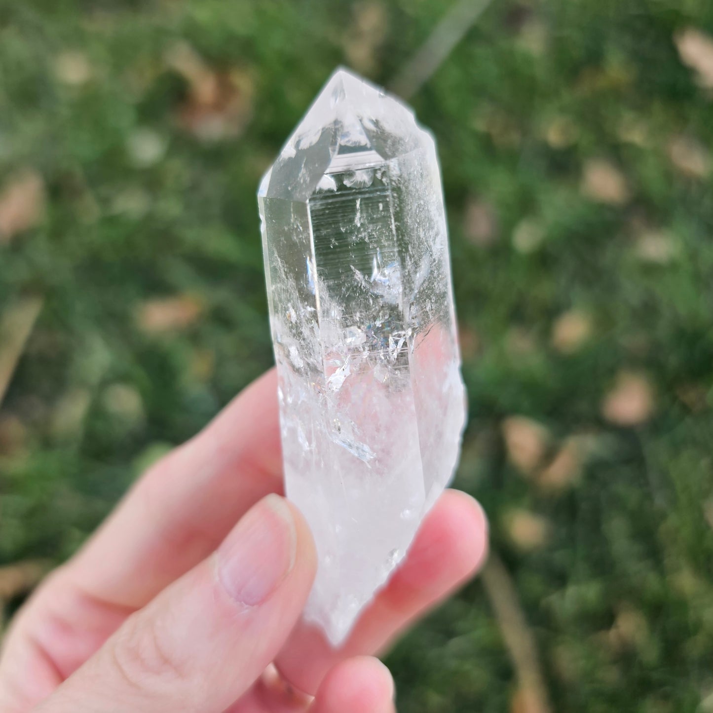 Colombian Lemurian Seed Quartz - Rainbow Crystal (46.3g)