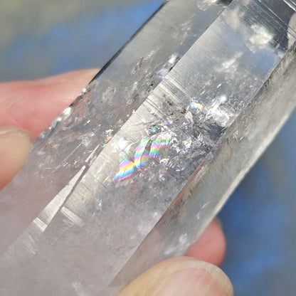 Colombian Lemurian Seed Quartz - Rainbow Crystal (46.3g)
