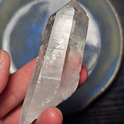 Colombian Lemurian Seed Quartz - Rainbow Crystal (46.3g)