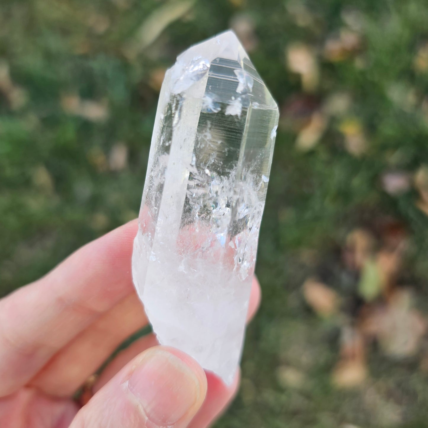 Colombian Lemurian Seed Quartz - Rainbow Crystal (46.3g)