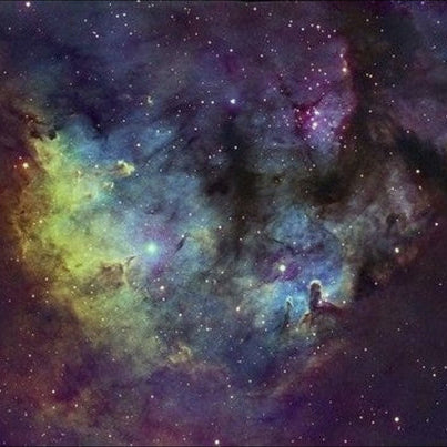 Cosmic nebula artwork representing the energy of Channeled Astrology Natal Chart Readings at Bloodmoon Astrology.