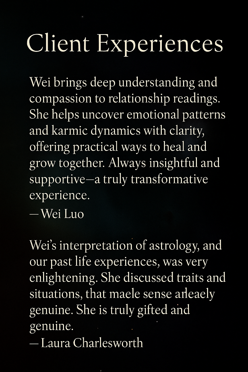 Channeled Relationship (Composite Chart) Reading