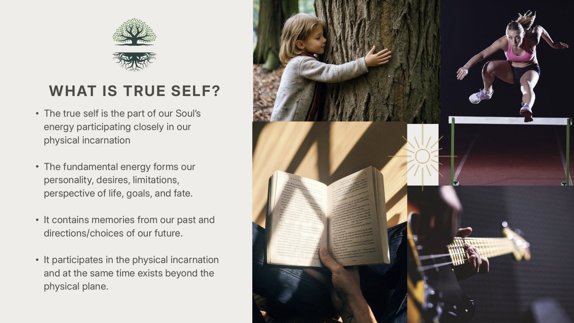 Visual explanation of the True Self concept used in Channeled Astrology and spiritual coaching by Bloodmoon Astrology.