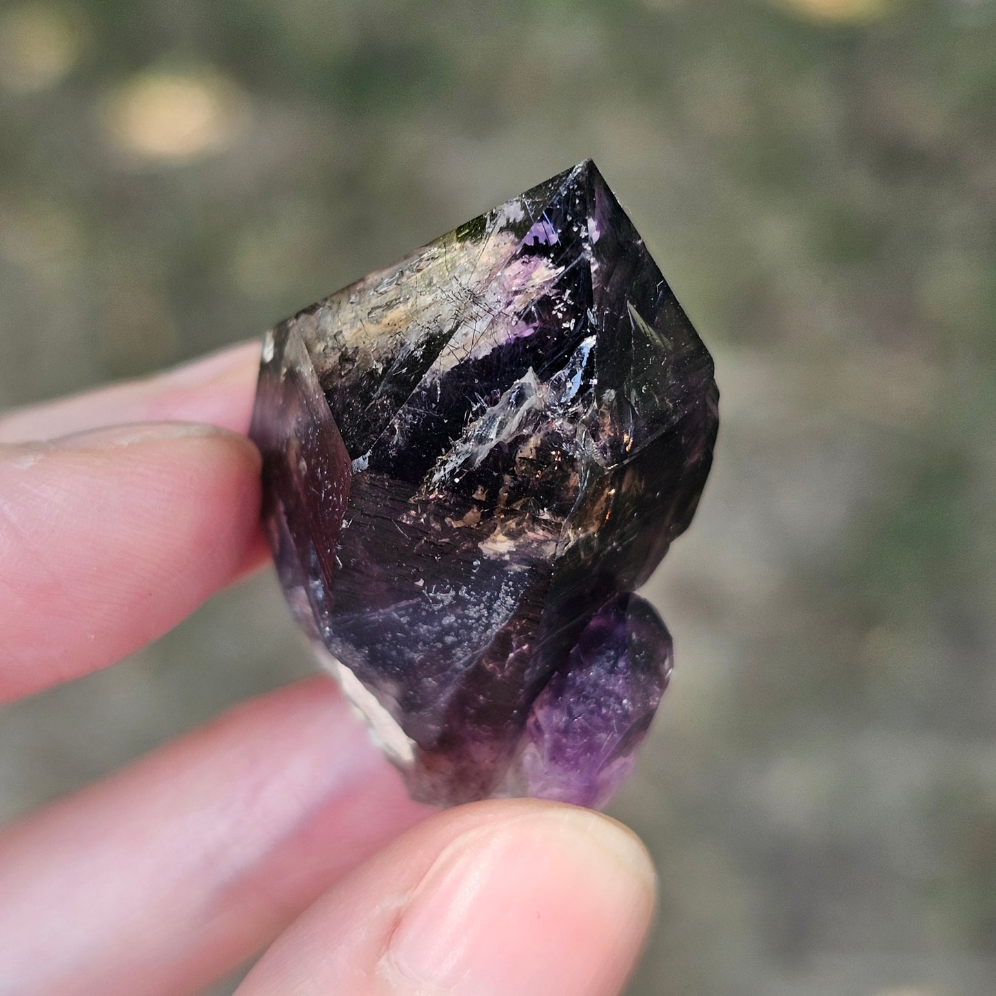 Brandberg Phantom Amethyst Namibia (18g) — Violet Flame Crystal